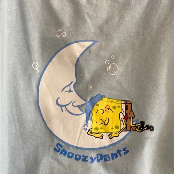 SpongeBob Sleepwear Set in Blue - Picture 3 of 7